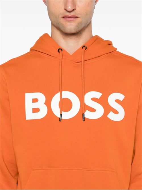 Felpa uomo con cappuccio BOSS Orange | 50523074840